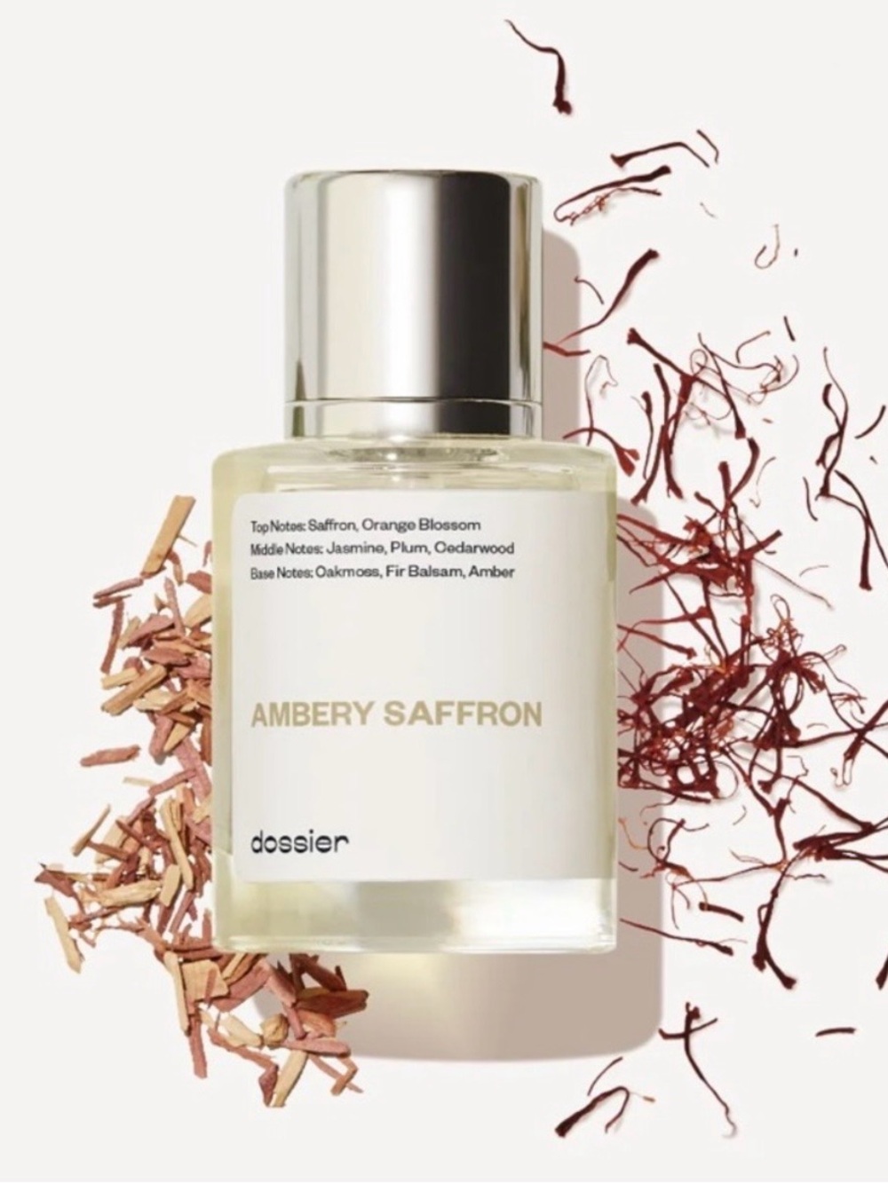 Dossier Ambery Saffron Eau de Parfum 50ml Brand New Sealed